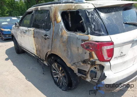 2016 Ford Explorer Platinum from USA, damaged, VIN 1FM5K8HT1GGC31323